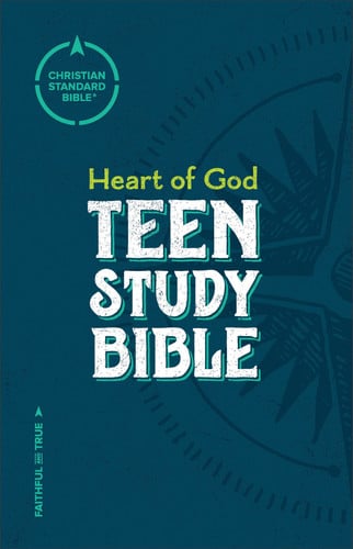 CSB Heart of God Teen Study Bible, Hardcover