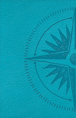 CSB Heart of God Teen Study Bible Teal, Compass Design LeatherTouch