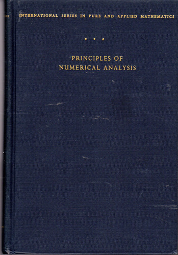 Principles of numerical analysis