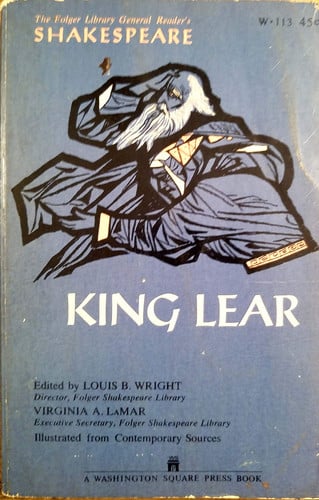 The Folger Library General Readers Shakespeare--King Lear