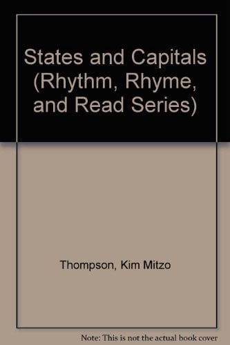 Cover of States and Capitals (Rhythm, Rhyme, and Read Series)