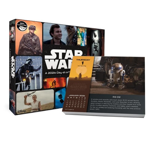 2026 Star Wars Day-at-a-Time Box Calendar