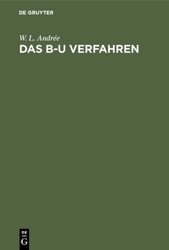 Das B-U Verfahren: Zur Berechnung statisch unbestimmter Systeme