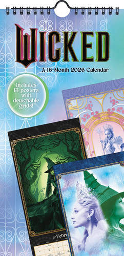 2026 Wicked: For Good Mini Poster Calendar
