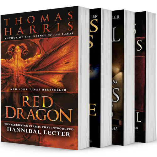 The Hannibal Lecter Series. 4 Books Collection Set. Red Dragon, the Silence of the Lambs, Hannibal Rising, Hannibal by Thomas Harris