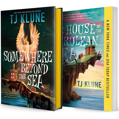 Cerulean Chronicles Series Collection Set of 2 Books. The House in the Cerulean Sea and Somewhere Beyond the Sea by TJ Klune