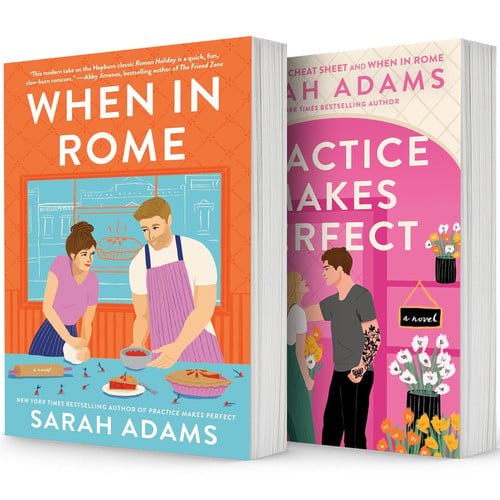 When in Rome Series, 2 Books Set, When in Rome, Practice Makes Perfect, by Sarah Adams