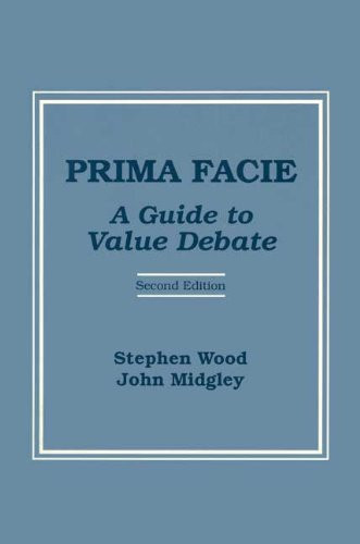 Prima Facie A Guide to Value Debate