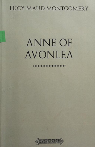 Anne of Avonlea
