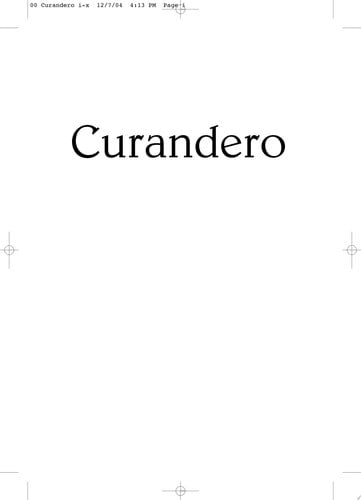 Curandero A Life in Mexican Folk Healing