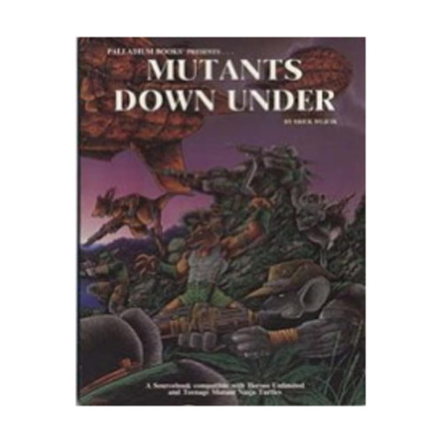 Cover of Mutants Down Under (Teenage Mutant Ninja Turtles and Other Strangeness Role Playing Game Supplement)