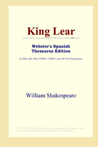 King Lear (Webster's Spanish Thesaurus Edition)