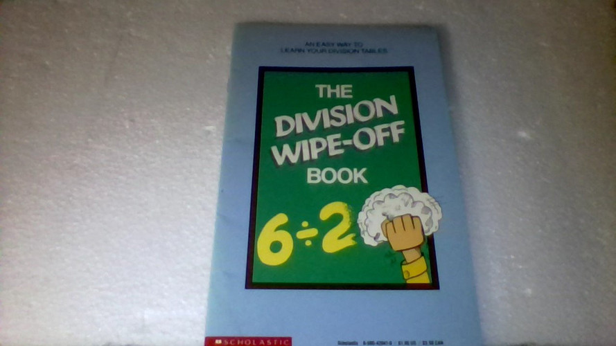 Cover of The Division Wipe-Off Book