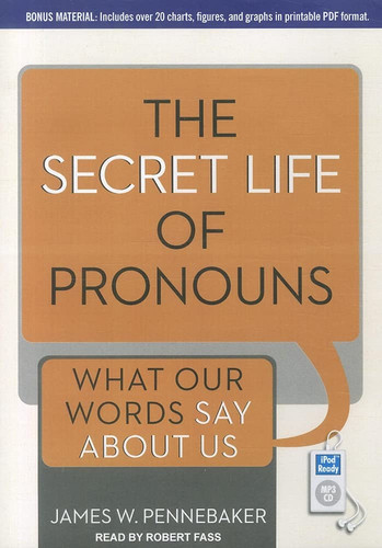 The Secret Life of Pronouns: What Our Words Say About Us