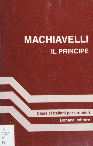 Il principe sette capitoli scelti