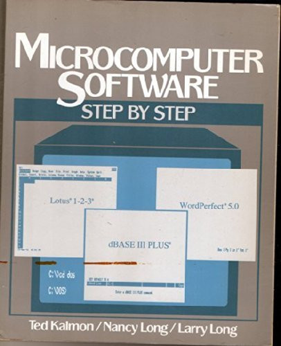 Microcomputer Software Step by Step