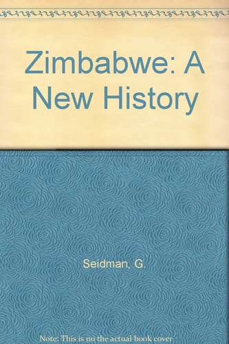 Cover of Zimbabwe, a new history