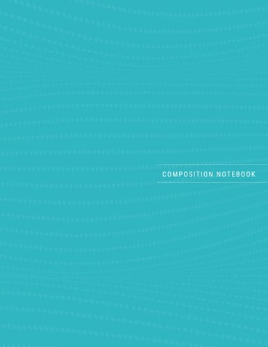 Composition Notebook: With Graph Paper (8.5x11) Quad Ruled 5x5, Grid Paper for Math and Science Students, School, Sketching and Drawing | Blue Texture Glossy Cover