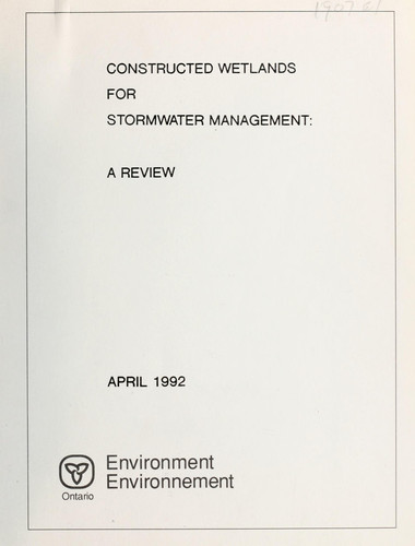 Constructed Wetlands for Stormwater Management A Review