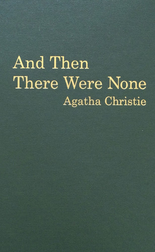 And Then There Were None