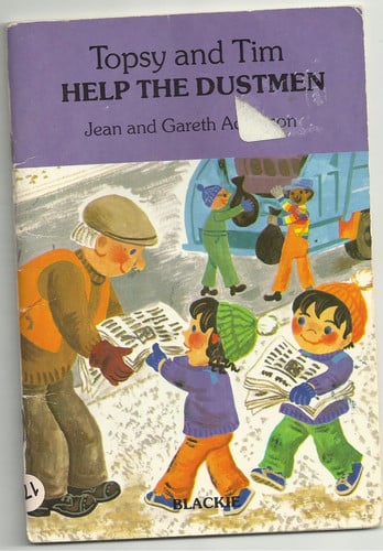 Cover of Topsy and Tim Help the Dustman (Handy Books)