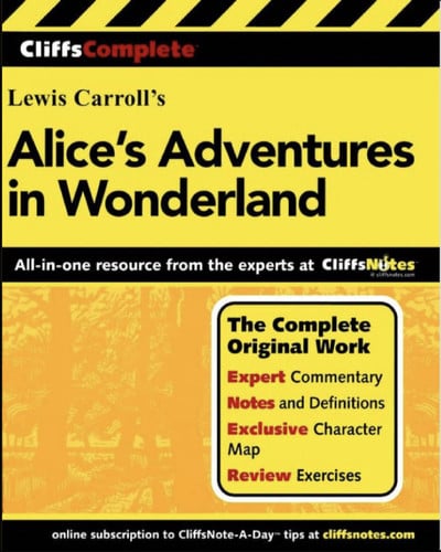 CliffsComplete Alice's Adventures in Wonderland