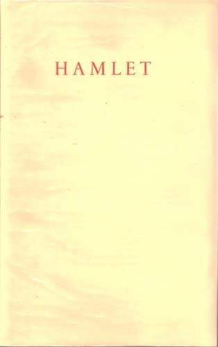 Hamlet: Facsimile of the Weimar Cranach Press Edition