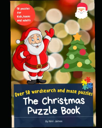 The Christmas Puzzle Book: Over 50 Wordsearch and Maze puzzles