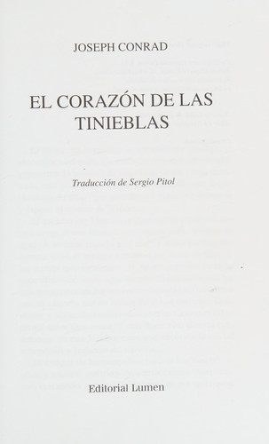 El Corazón de las Tinieblas