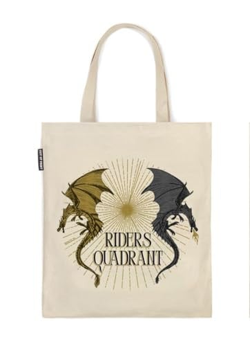 Rebecca Yarros's Fourth Wing: Riders Quadrant Tote Bag