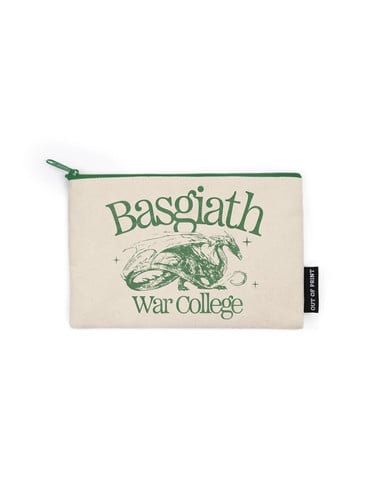 Rebecca Yarros's Fourth Wing: Basgiath War College Pouch