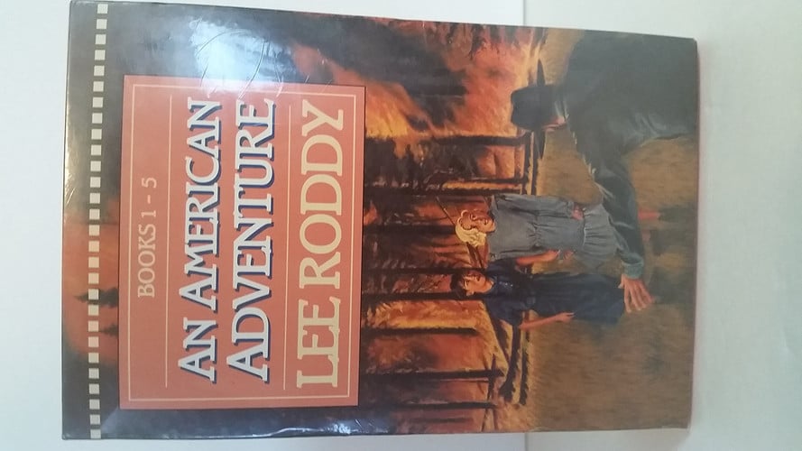 Cover of Overland Escape/The Desperate Search/Danger on Thunder Mountain/Secret of the Howling Cave/The Flaming Trap (An American Adventure 1-5) (Boxed Set)