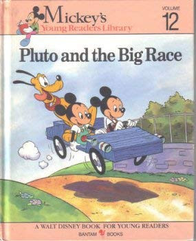Cover of Pluto and the Big Race (Mickey's Young Readers Library)