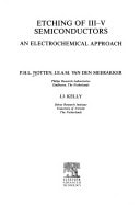 Etching of III-V semiconductors: an electrochemical approach