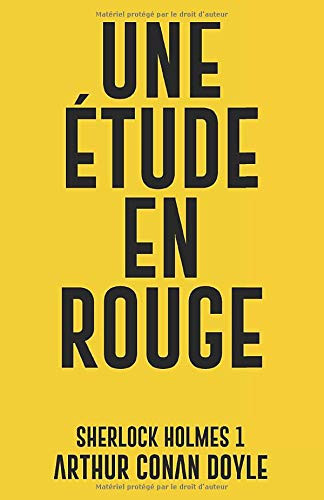 Une étude en Rouge Sherlock Holmes 1