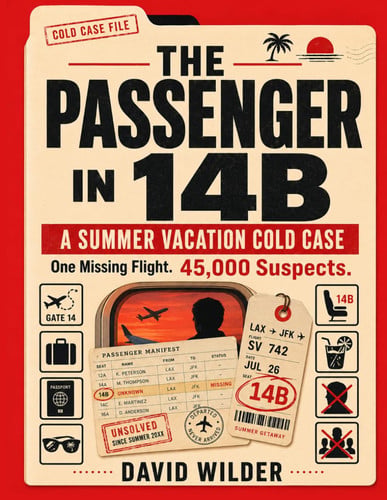 THE PASSENGER IN 14B: A Summer Vacation Cold Case: One Missing Flight. 45,000 Suspects. (True Crime Gifts For Men and Women)
