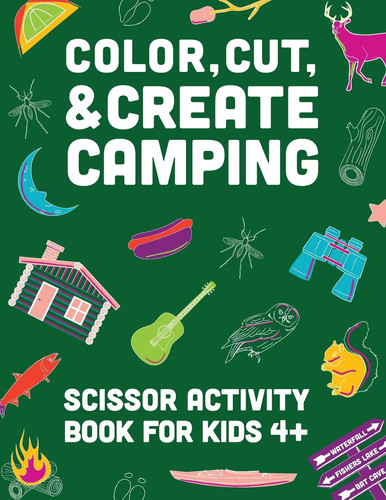 Cover of Color, Cut, & Create Camping