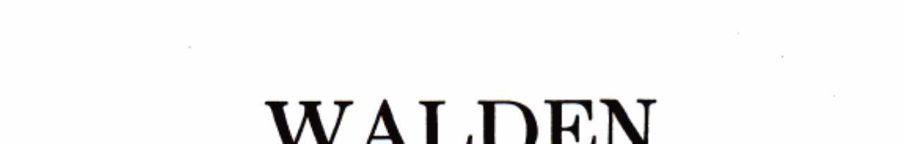 Walden (Apollo Editions)