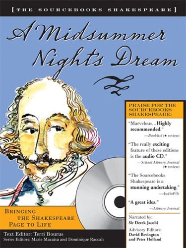 A Midsummer Night's Dream (Sourcebooks Shakespeare; Book & CD)