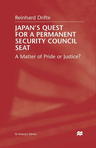Japan’s Quest for a Permanent Security Council Seat: A Matter of Pride or Justice?