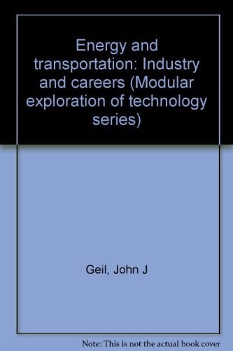 Cover of Energy and transportation
