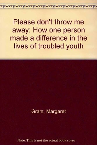 Cover of Please don't throw me away