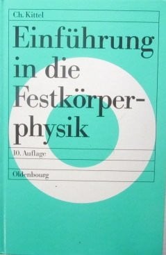 Einführung in die Festkörperphysik mit 60 Tabellen und 134 Aufgaben