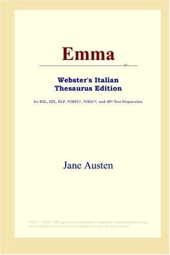 Emma (Webster's Italian Thesaurus Edition)