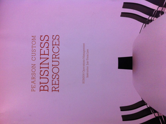 SOM306 Operations Management