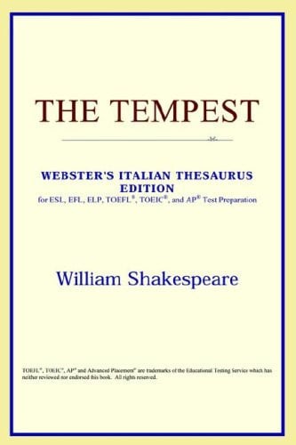 The Tempest (Webster's Italian Thesaurus Edition)