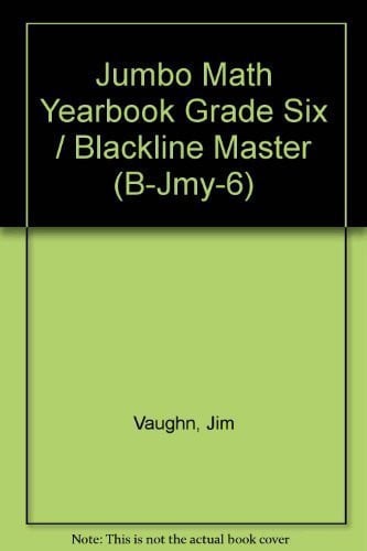 Cover of Jumbo Math Yearbook Grade Six / Blackline Master (B-Jmy-6)