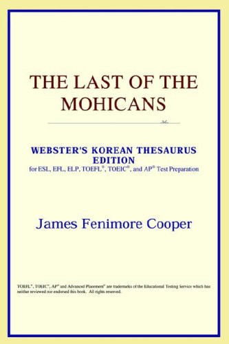 The Last of the Mohicans (Webster's Korean Thesaurus Edition)