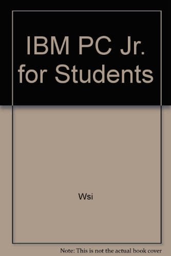 Cover of IBM PCjr for students