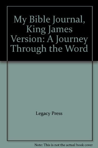 Cover of My Bible Journal, King James Version